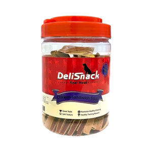 delisnack חטיף לכלבים סנדוויץ עוף