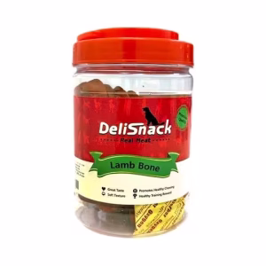 delisnack חטיף לכלבים עצמות כבש